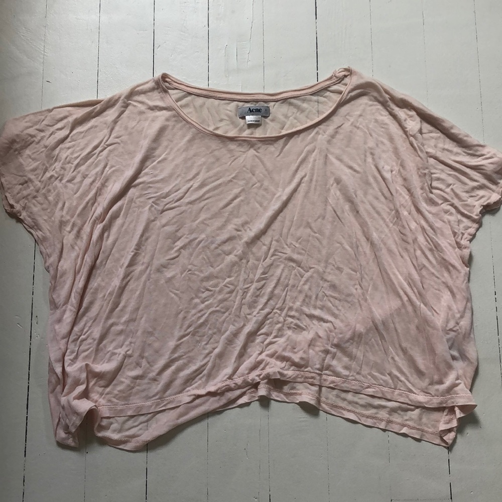 Sheer t-shirt by Acne